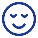 Calm face icon